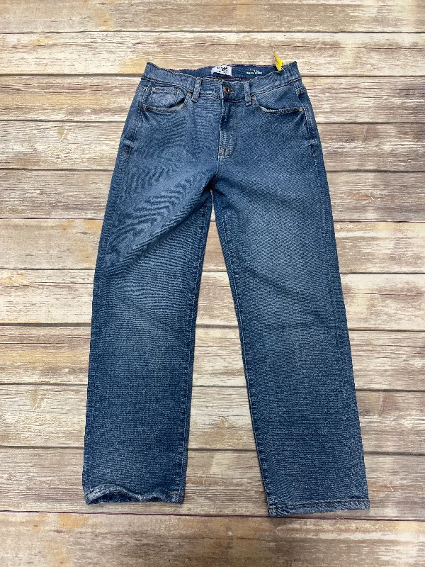 Jeans Straight By Kensie In Blue Denim, Size: 4