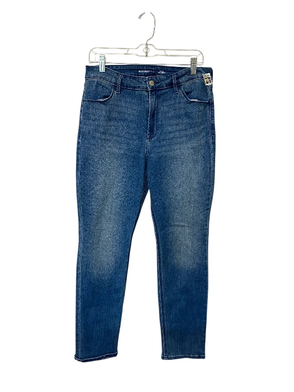 Jeans Straight By Old Navy In Blue Denim, Size: 12