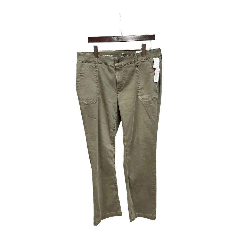 Green Pants Cargo & Utility St Johns Bay, Size 14