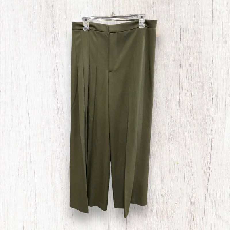 Green Pants Dress Zara, Size L