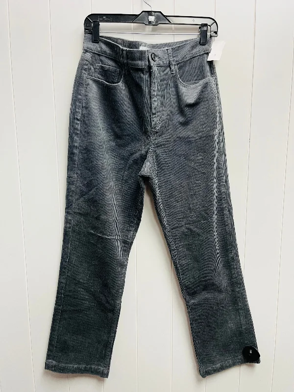 Grey Pants Corduroy Loft, Size 8