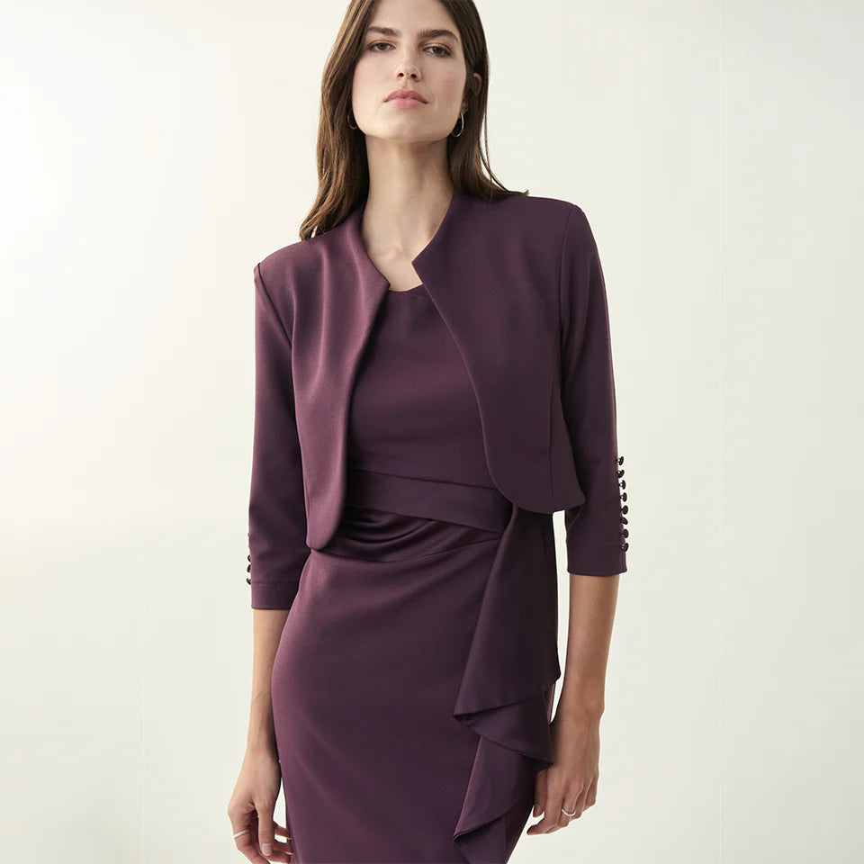 Joseph Ribkoff Amethyst Bolero - 213723