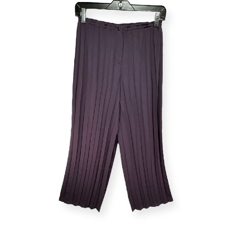 Purple Pants Designer Babette, Size S