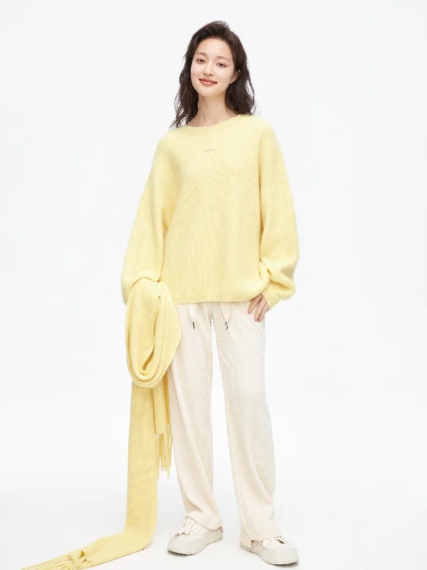 Sticky Yellow Sweater