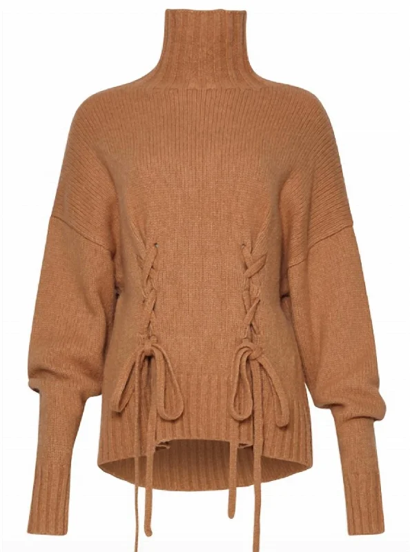 Women's Rhea Sweater In Camelc