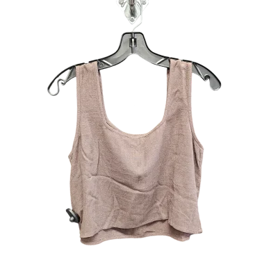 Top Sleeveless Basic By Cmc In Brown, Size: M