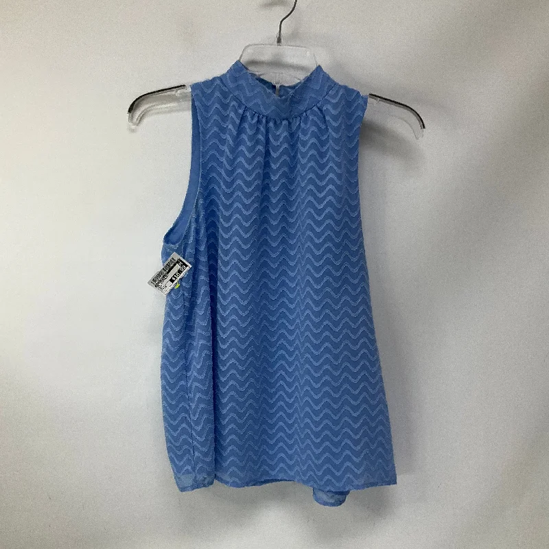 Top Sleeveless By Anthropologie In Blue, Size: Xs