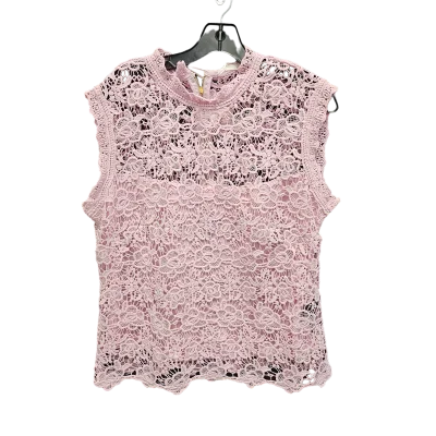 Top Sleeveless By Nanette By Nanette Lepore In Pink, Size: Xl