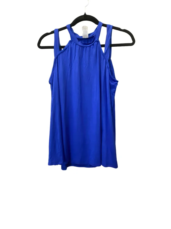 Top Sleeveless By Sew In Love In Blue, Size: M