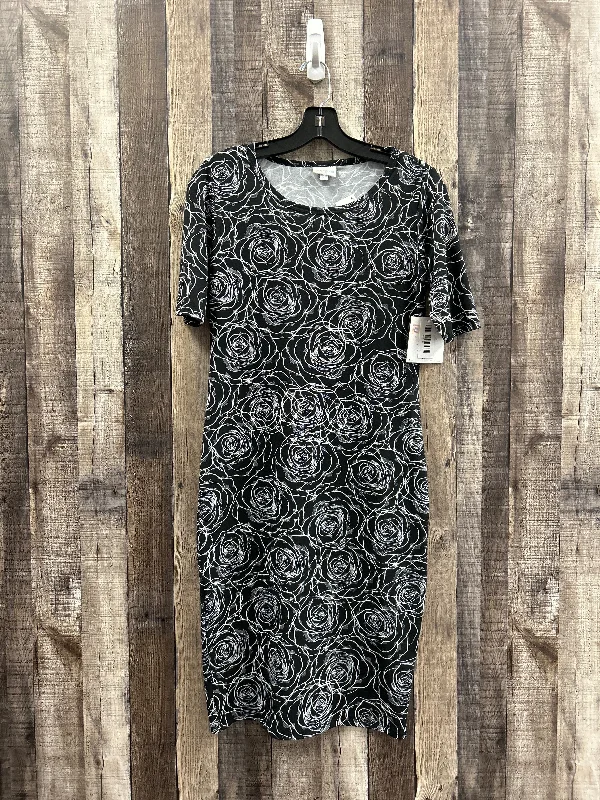 Black Dress Casual Short Lularoe, Size S