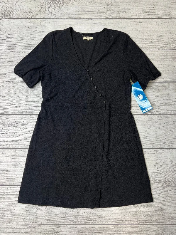 Black Dress Casual Short Madewell, Size Xl