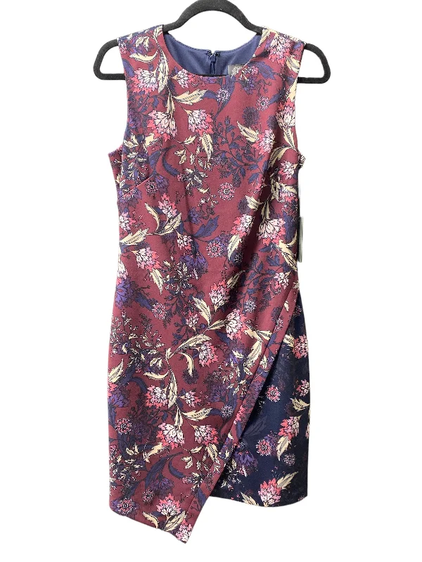 Floral Print Dress Casual Short Vince Camuto, Size 6