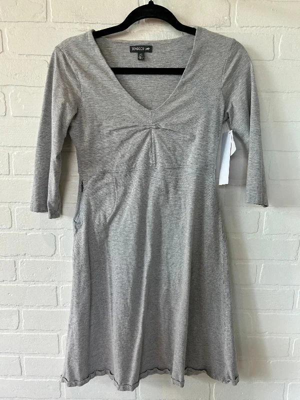 Grey Dress Casual Short Toad & Co, Size Xs