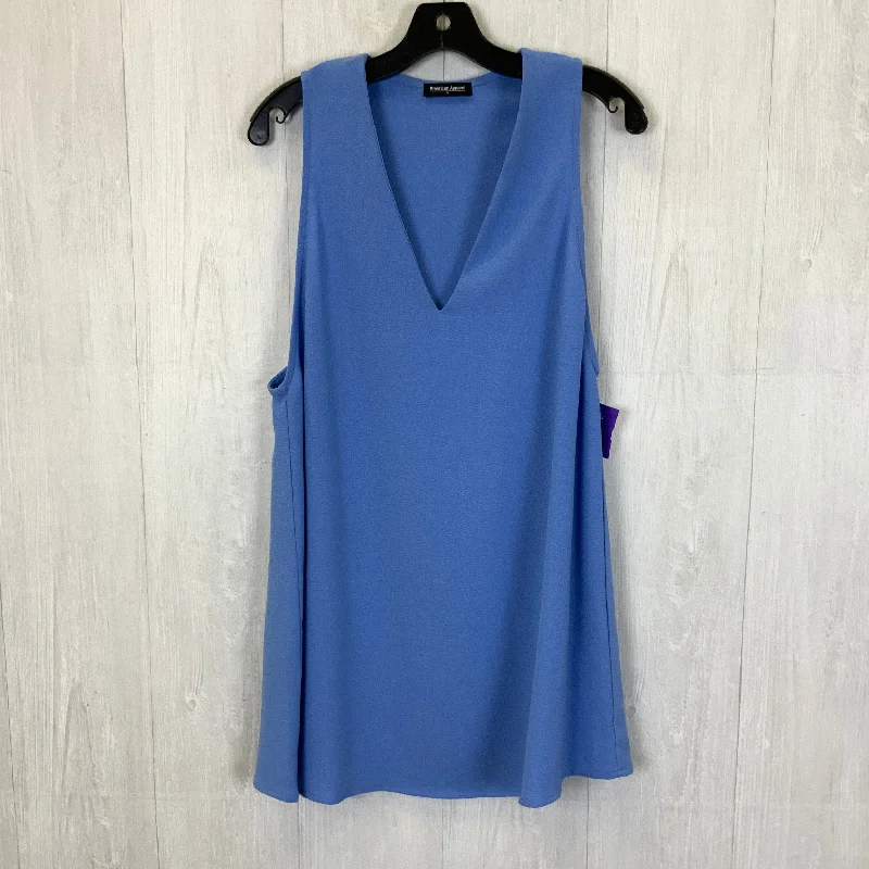 Powder Blue Dress Casual Short American Apparel, Size S