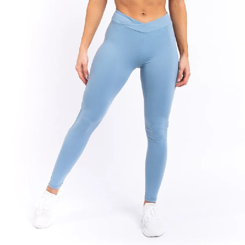 Athena Leggings - Pastel Blue