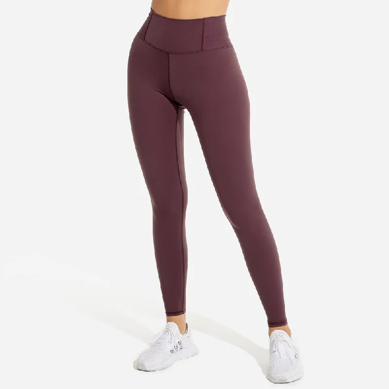 Limitless Plush Leggings - Mulberry