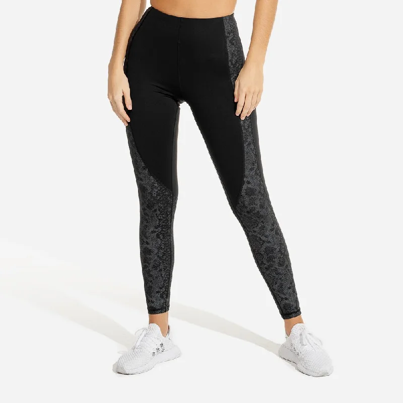 Limitless Snake Leggings - Onyx