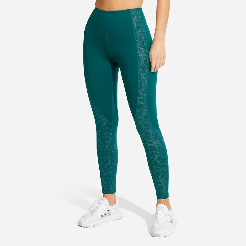 Limitless Snake Leggings - Sea Green