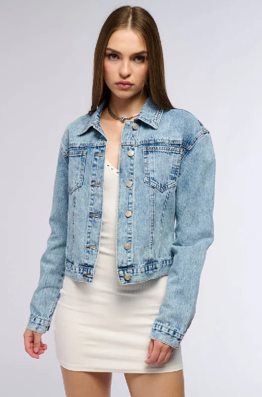 EASY DOES IT EVERYDAY DENIM JACKET