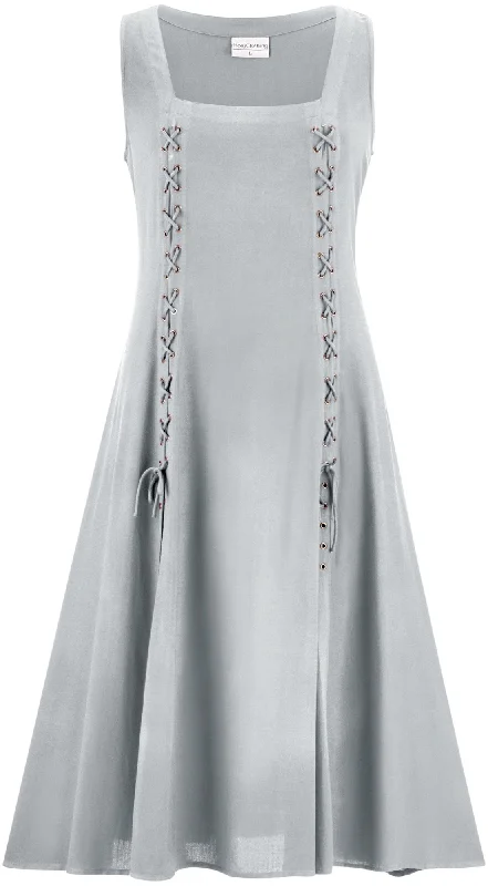 Amelia Maxi Overdress Limited Edition Silver Pewter