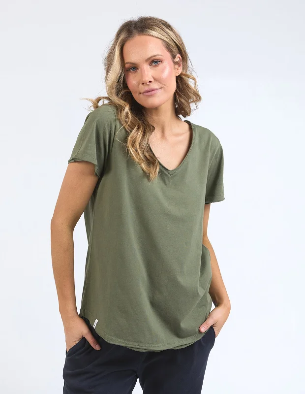 Elm Pima Vee Tee Khaki